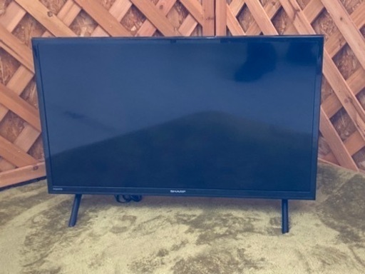 【愛品館江戸川店】保証充実 シャープ 2023年製 24型液晶テレビ　2T-C24EF1