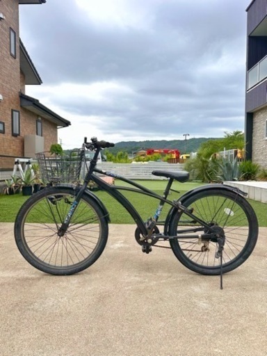 自転車売ります　小学生自転車 切替付き　