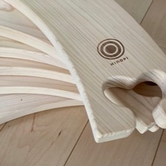 　木のおもちゃ　ステップ　平均台　バランス　知育玩具の画像