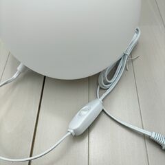 (F-2505DL3)◆ニトリ◆ボールランプ◆Φ20cm◆ホワイト◆ガラス製◆の画像