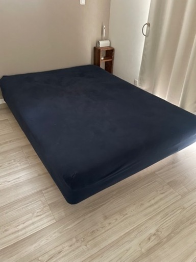 無印良品　脚付マットレス　ダブル