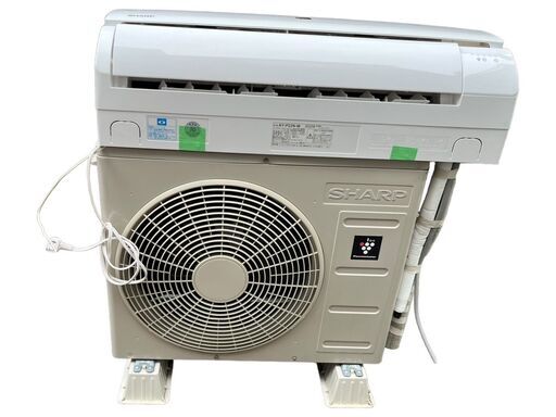 SHARP シャープ　セパレート形ルームエアコン AY-P22N-W 2022年製 2.2kw 6畳用 美品 直接引取大歓迎‼ 地域限定有料配送サービスあり‼