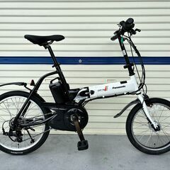 リサイクル自転車(2405-04) 電動アシスト自転車(パナソニック) 12Ah F18ｲﾝﾁ R20ｲﾝﾁ