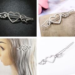 天使の羽エンジェルヘアピン（新品）シルバーの画像