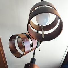ニトリ　シーリングライト木目リング　家具 照明器具の画像