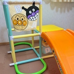 アンパンマン 滑り台 ジャングルジム 大型遊具の画像