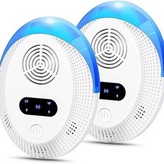 【新品未使用】【2個】ネズミ 駆除 強力 ねずみ駆除 電磁波 超...