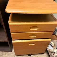 学習机に付属の棚の画像