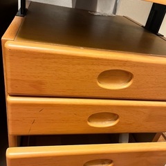 学習机に付属の棚の画像