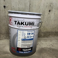 TAKUMI モーターオイル　ペール缶の画像