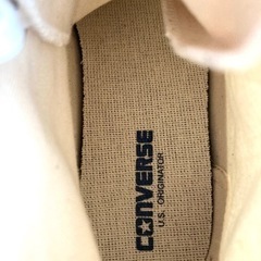 コンバース　白　24.5cmの画像