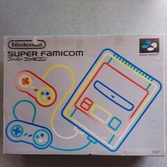 破格プライス■動作良好　本体綺麗■すぐに遊べます♪任天堂スーパーファミコン本体一式☆ソフトおまけ、箱付☆の画像