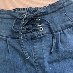 ジーンズ👖ワイドパンツの画像