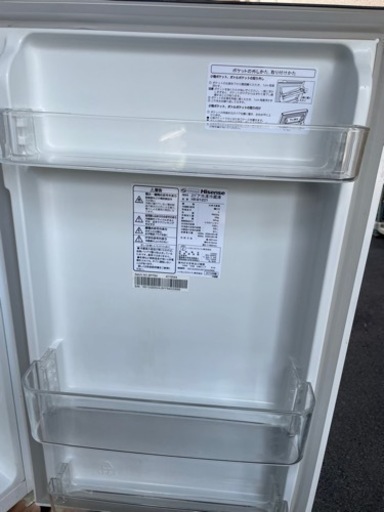 ※大特価‼️早い者勝ち‼️Hisense ハイセンス 冷凍冷蔵庫　2019年製　120L HR-B1201 