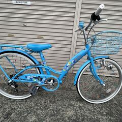 新品★未使用　子供自転車　6段変速　24インチ　ブルー