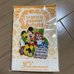 ディズニー記念ピンバッジ