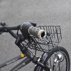 子供用自転車 24型 24インチ 6段変速 カゴ付 説明書有り ドライドBEAT246-J 屋根下保管の画像