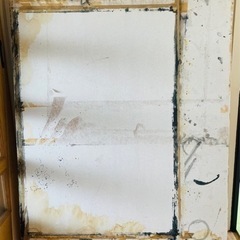 值下げ　木製パネル　F50 水張り・アクリル画、油彩、日本画、水...
