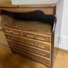 ●木製収納棚●あげますの画像