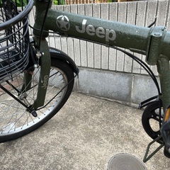 無料で差し上げます  Jeep 折りたたみ自転車の画像