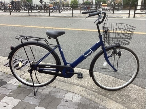 ♪ジモティー特価♪スタイリッシュストレートフレームの２6型中古シティサイクル　中古