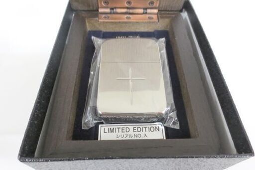 未使用 ZIPPO ジッポー ライター Bright Cross ブライト クロス リミテッド 木箱 1941レプリカ ZBC-41PP シリアル入り 札幌 北20条店