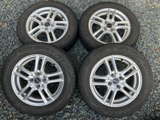 175/65R15ブリヂストンVRX2ホイールセット アクア ヤリス フィット他