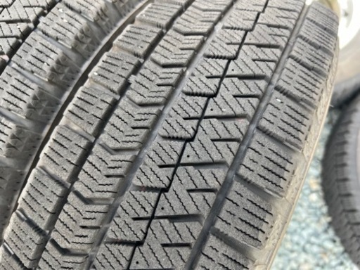 175/65R15ブリヂストンVRX2ホイールセット アクア ヤリス フィット他