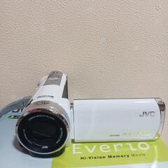 JVC ケンウッド ハイビジョンビデオカメラ Everio バッテリー2個