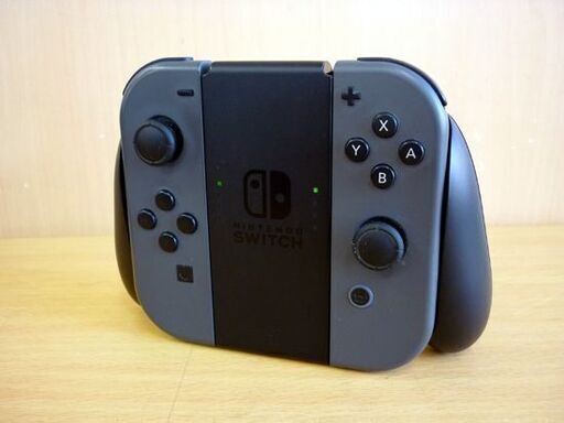 ☆NINTENDO SWITCH HAC-001(-01) ジョイコングリップ ストラップ Nintendo Switchドック ACアダプター HDMIケーブル グレー バッテリー強化版 札幌 北20条店