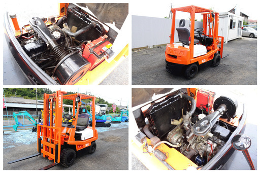 TOYOTA◆4FG15◆1.5t マニュアル車/フォーク長/中古フォークリフト・ガソリン