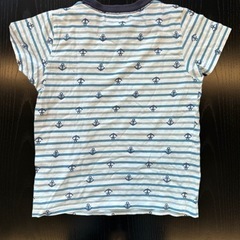 motherways ボーダーTシャツ 130cmの画像