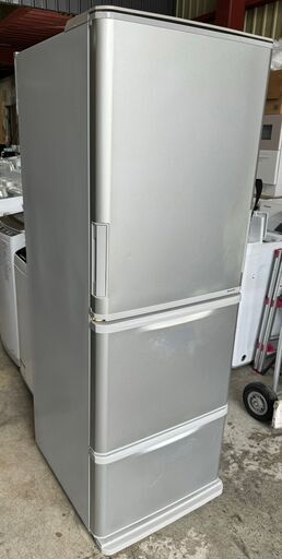 大阪限定配送★3ヶ月保証★冷蔵庫★シャープ★2019年★350★SJ-W351E-S★R-830