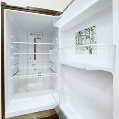 (送料無料) 2019年 美品 168L 冷蔵庫 Panasonic オシャレなダークチョコレート色 霜取り不要 ⑩の画像