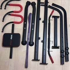 懸垂マシン+トレーニングチューブ