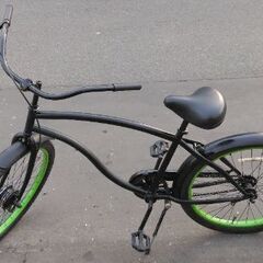 ビーチクルーザー 🚲 中古 自転車 15,000円 新規防犯登録...