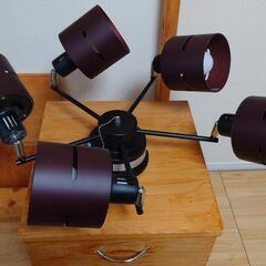 商談中【シーリングライト】電球付き╱ダークブラウンの画像