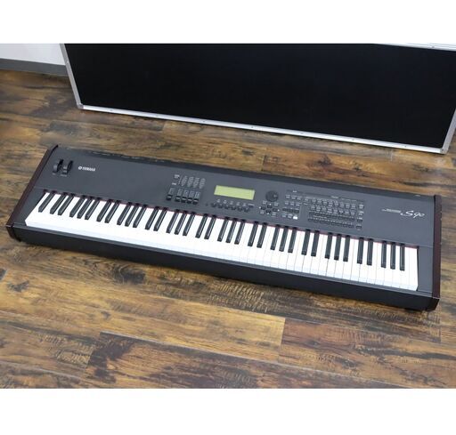 【ヤ取終了5/31】≪ZU942ジ≫ 音出しOK YAMAHA/ヤマハ シンセサイザー S90 88鍵盤 鍵盤楽器/電子ピアノ/ステージピアノ 電源ケーブル/ハードケース他付属 現状品