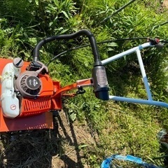 家庭菜園ミニ耕運機の画像