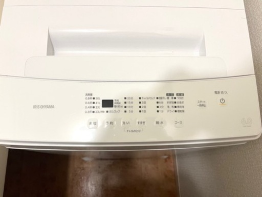 【美品！】アイリスオーヤマ 洗濯機 6キロ IAW-T604E