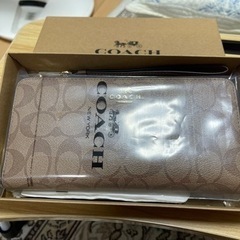 再値下げ　
COACH長財布　新品未使用品 の画像