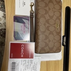再値下げ　
COACH長財布　新品未使用品 の画像