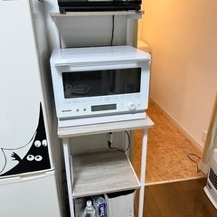 キッチンラック コンセント付きの画像
