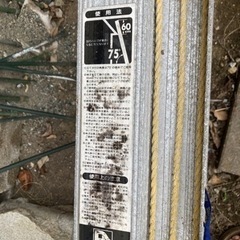 二連梯子7mの画像