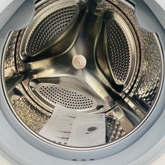 アイリスオーヤマ 洗濯7.5kg 2018年製 乾燥なし ドラム式洗濯機 HD71-W／