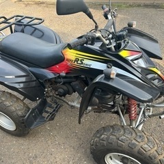 売約済みです。中華バギー 50cc イエロー エンジン不動