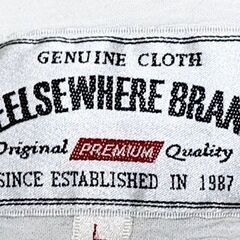 BEELSEWHERE BRAND  Lサイズ 半袖シャツ  オールコットンの画像