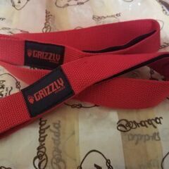 Grizzly  fitness  リフティング　ストラップ　中古品