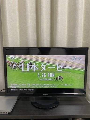 SHARP  24型テレビ