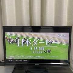 SHARP  24型テレビ